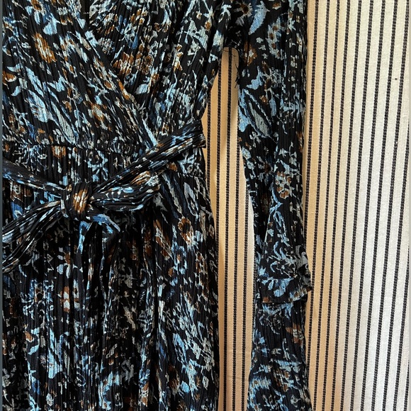 Floral blue maxi dress - Picture 2 of 8